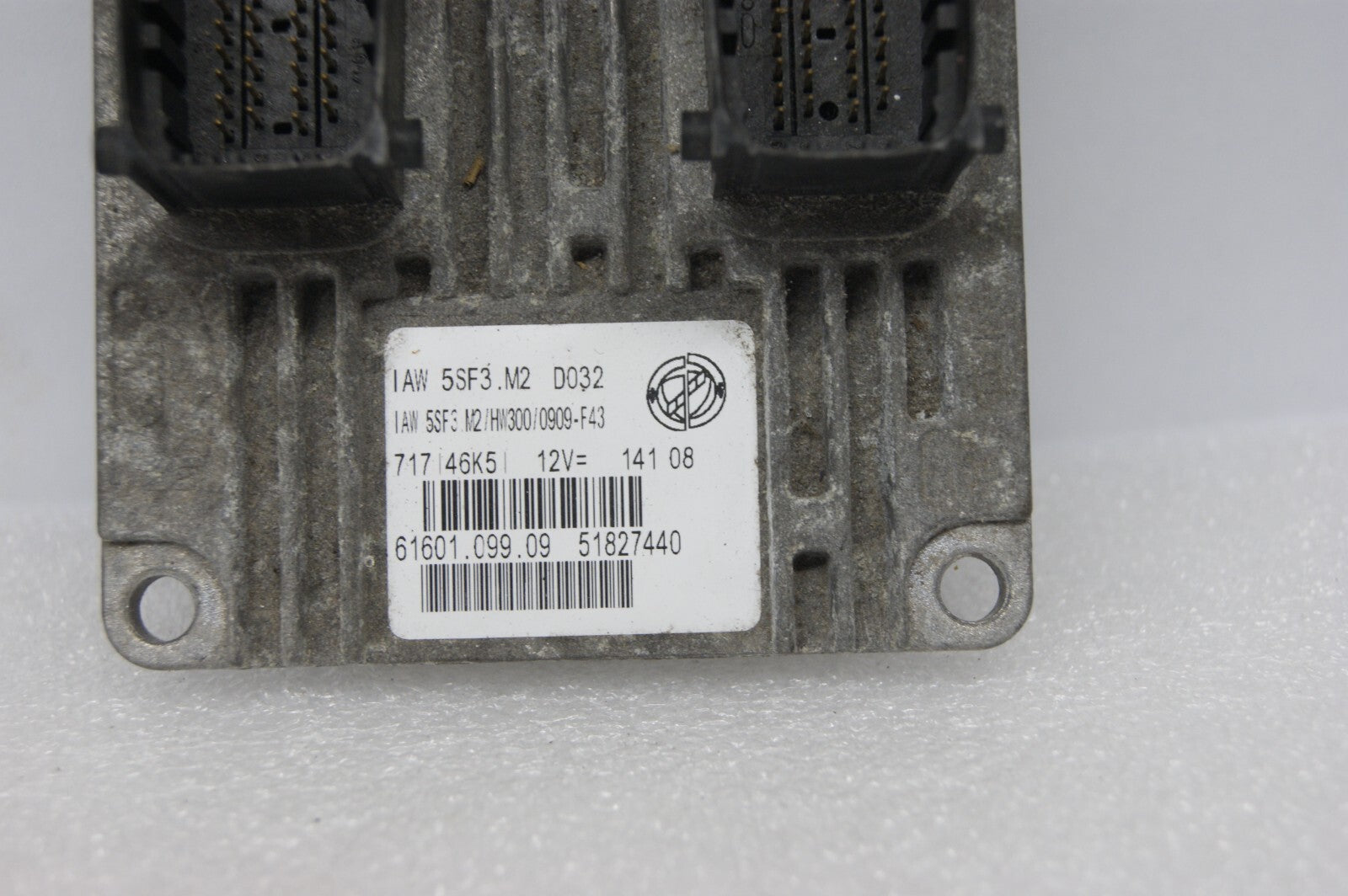 ECU 51827440 FIAT IAW5SF3.M2 /HW3030909-F43 PLUG AND PLAY (CLONING)