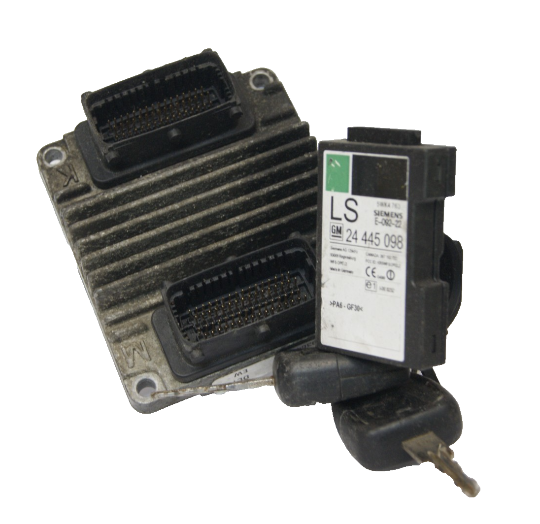 DLYU 09364499 Vauxhall Zafira 1.6 16v Z16XE ECU Set + Pin Code