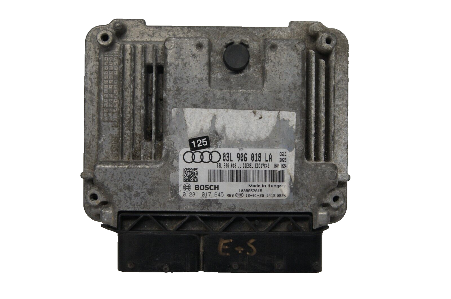 AUDI A6 ECU 03L906018LA  0281017645 PLUG AND PLAY PROGRAMMING BY POST