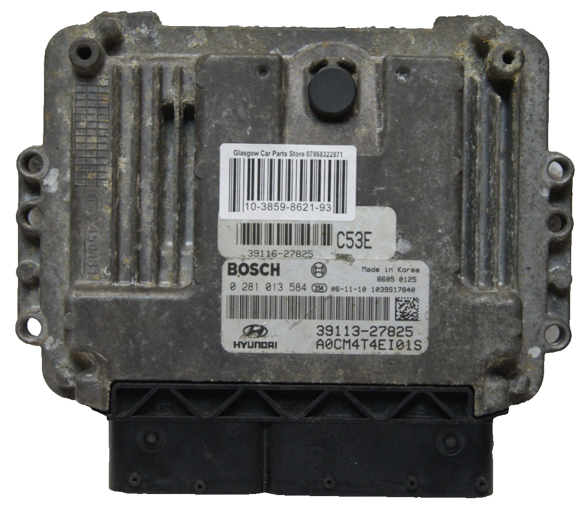 ECU 0281013584 Hyundai Santa Fe 39113-27825  PLUG AND PLAY (CLONING).