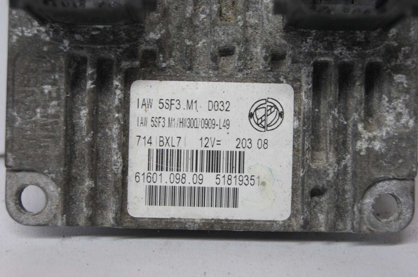 51819351 ECU FIAT IAW5SF3.M1 /HW300 PLUG AND PLAY PROGRAMMING BY POST.