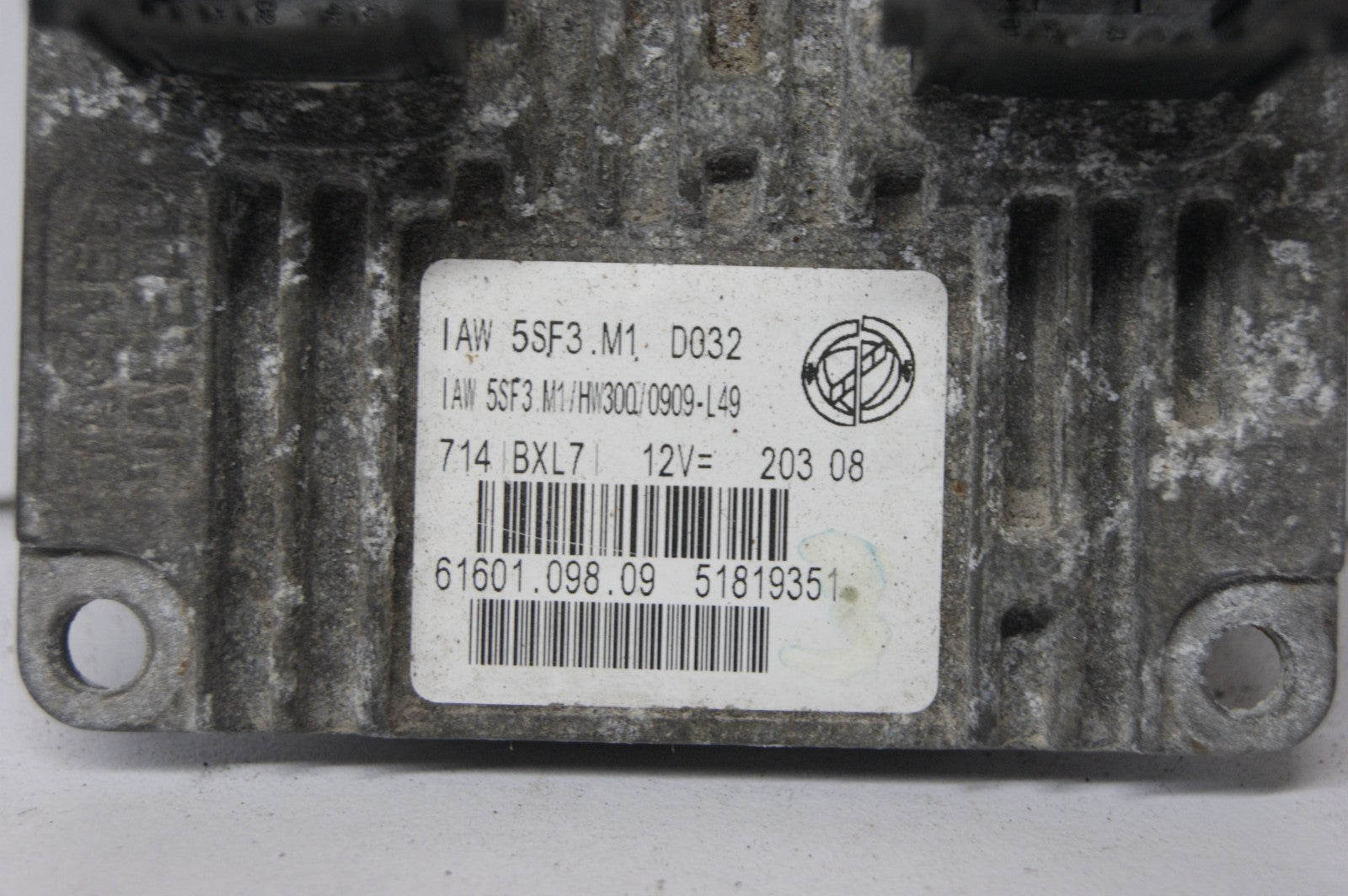 51819351 ECU FIAT IAW5SF3.M1 /HW300 PLUG AND PLAY PROGRAMMING BY POST.
