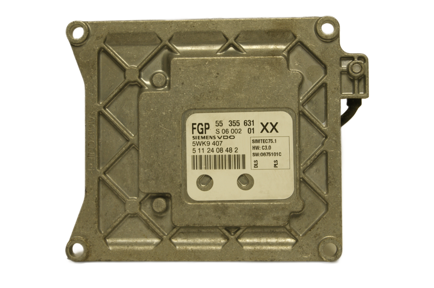 ECU  VAUXHALL VECTRA  1.8PETROL   55355631 XX PLUG & PLAY CLONING BY  POST