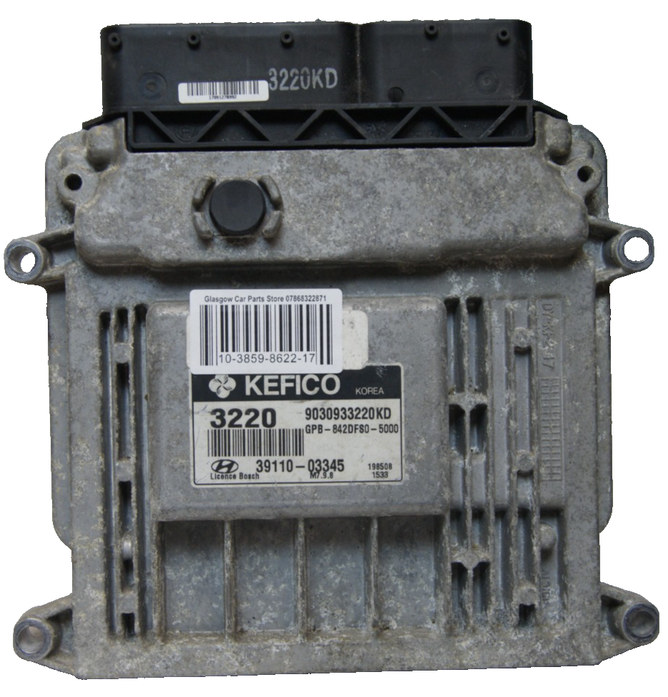 ECU  KIA / HYUNDAI  ECU 9030933220KD | 39110-03345 PLUG AND PLAY (CLONING)