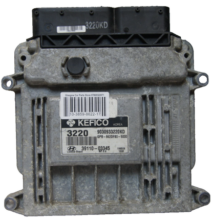 ECU  KIA / HYUNDAI  ECU 9030933220KD | 39110-03345 PLUG AND PLAY (CLONING)
