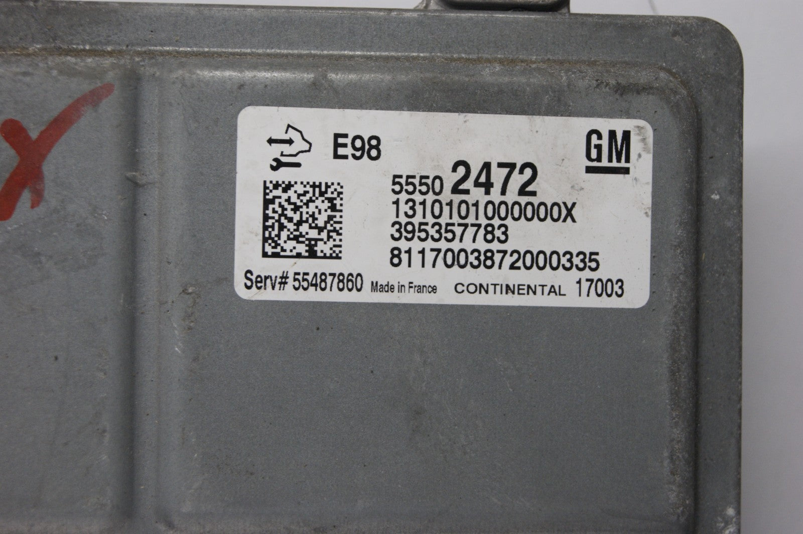 55487860 Vauxhall Astra Mokka  ECU 55502472 PLUG AND PLAY PROGRAMMING BY POST
