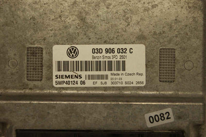 03D906032C   ECU Audi VW Skoda Seat   IMMO OFF PLUG & PLAY.