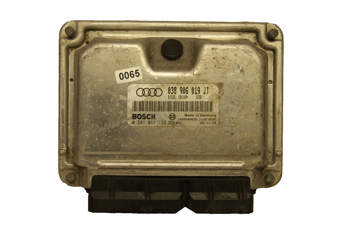 AUDI  ECU 038906019JT 0281011138  IMMO OFF PLUG & PLAY