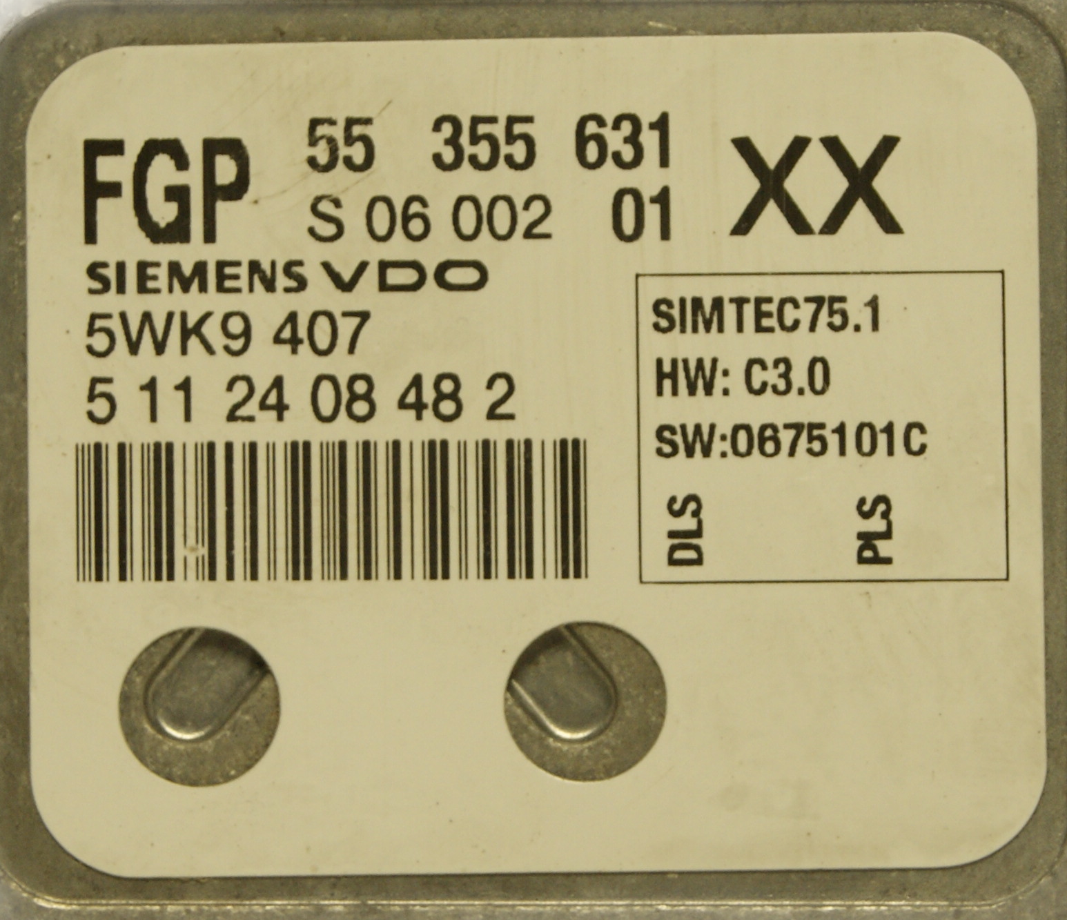 ECU  VAUXHALL VECTRA  1.8PETROL   55355631 XX PLUG & PLAY CLONING BY  POST