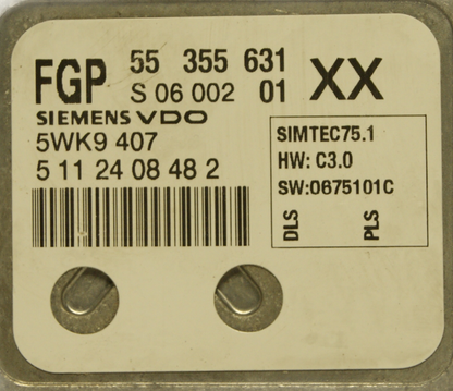 ECU  VAUXHALL VECTRA  1.8PETROL   55355631 XX PLUG & PLAY CLONING BY  POST