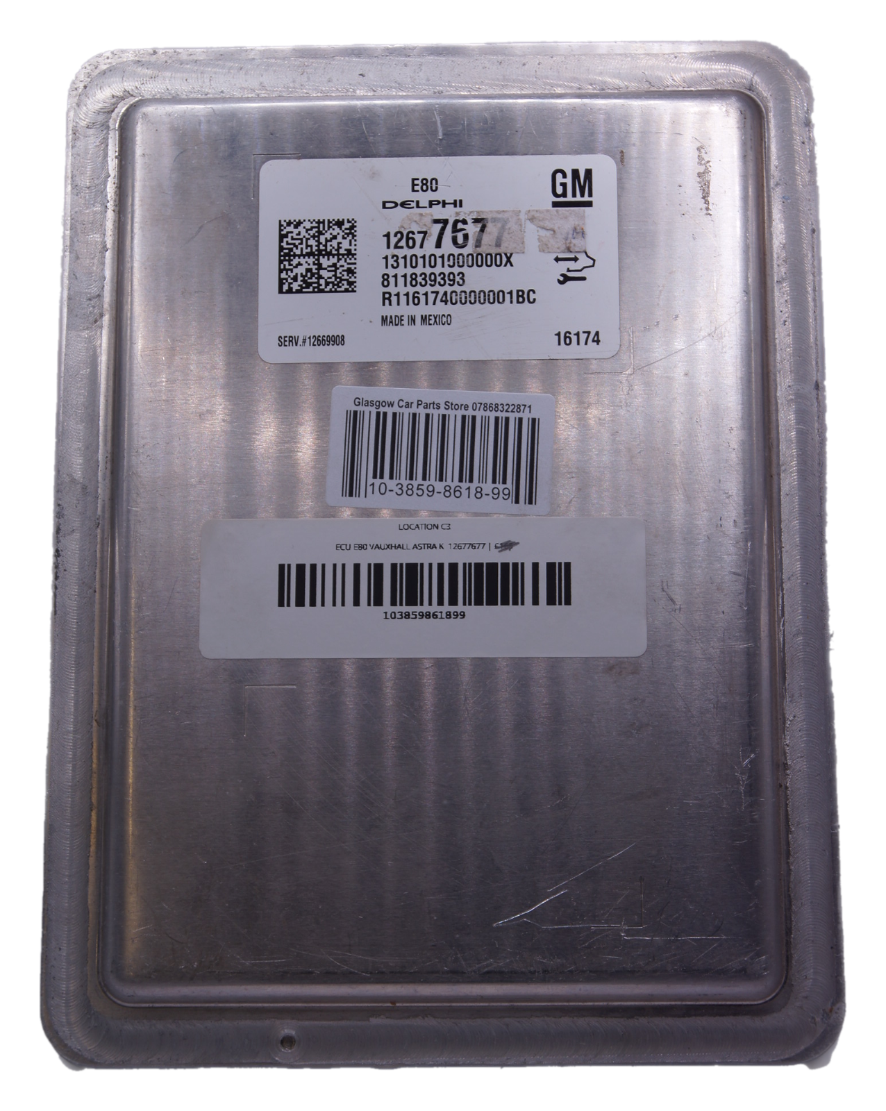 ECU  VAUXHALL  Chevy Cruze   12677677 PLUG & PLAY PROGRAMMING BY POST