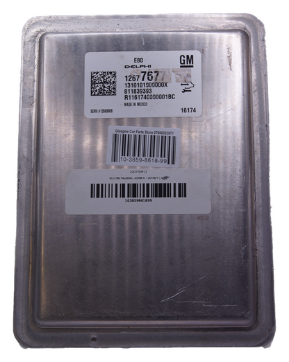 ECU  VAUXHALL  Chevy Cruze   12677677 PLUG & PLAY PROGRAMMING BY POST