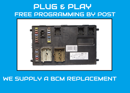 BCM FORD TRANSIT 8C1T-14A073 BC PLUG AND PLAY PROGRAMMING BY POST.
