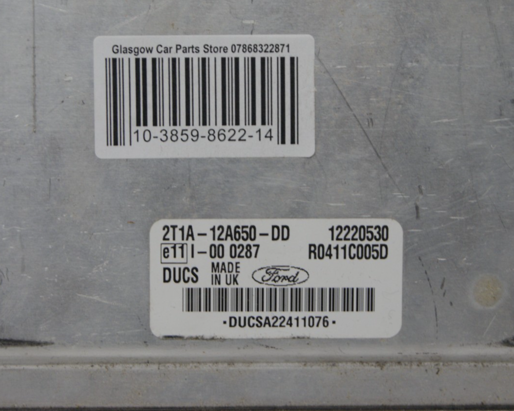 2T1A-12A650-DD ECU TRANSIT CONNECT FORD 1.8L