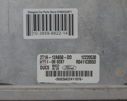 2T1A-12A650-DD ECU TRANSIT CONNECT FORD 1.8L