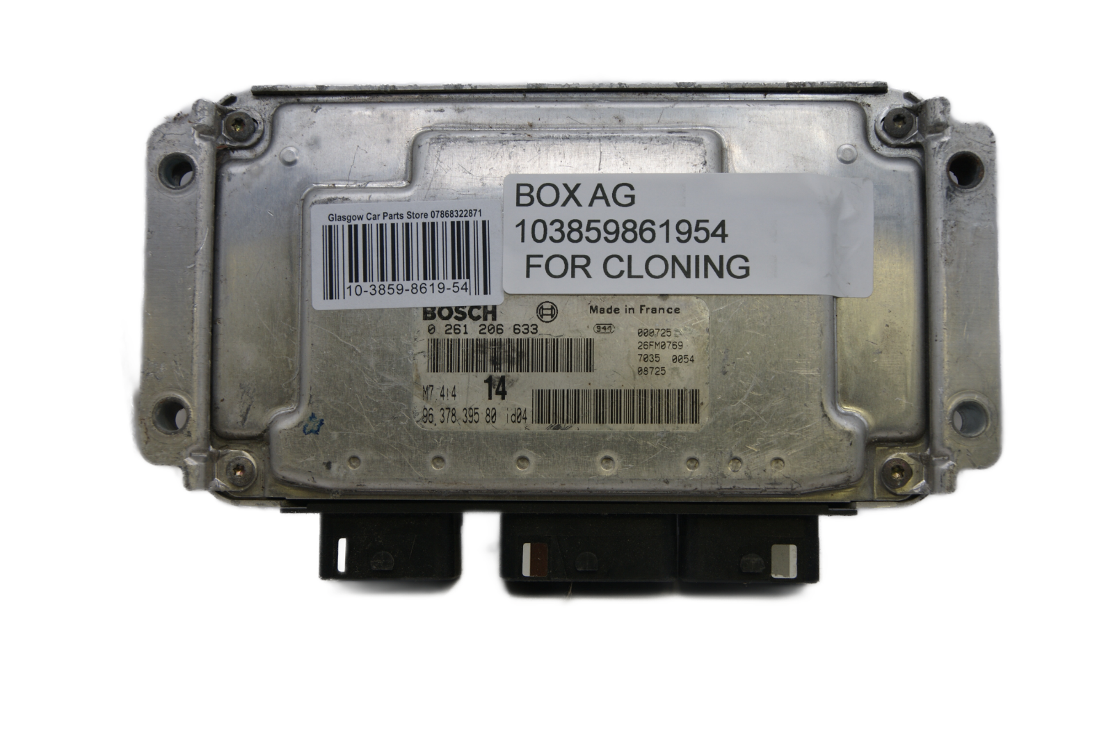 CITROEN XSARA PICASSO ENGINE ECU 0261206633 M7.4.4 PLUG AND PLAY (CLONING).