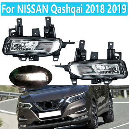 Halogen Fog Lights for Nissan Qashqai J11 2018 2019 2020 – Fog Lamp Assembly