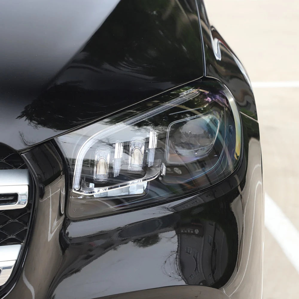 Headlight Cover For Mercedes-Benz GLS X167 GLS400 GLS450 2020 2021 2022 2023 Headlamp Lens Glass Replace Original Lampshade