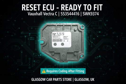 Reset ECU Vauxhall Vectra C 55354416